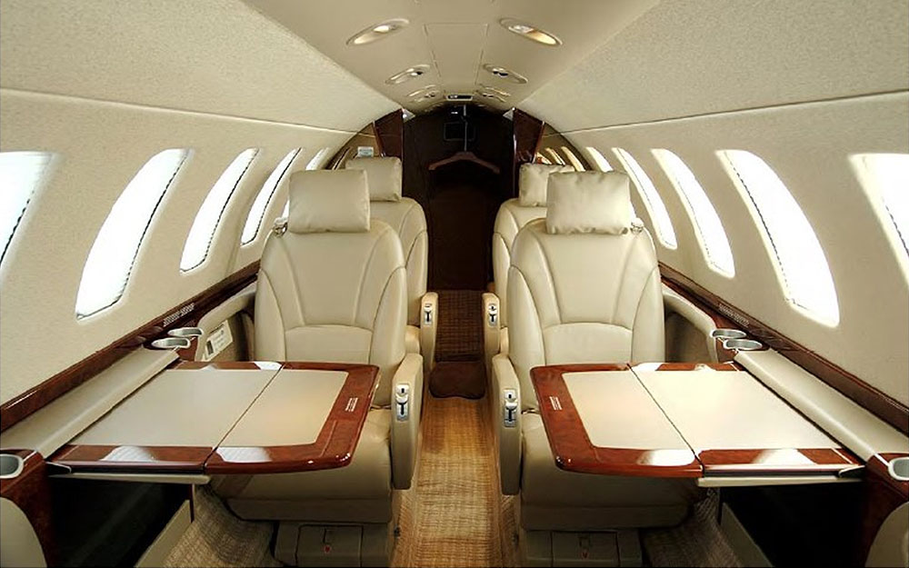 Citation CJ3 Interior